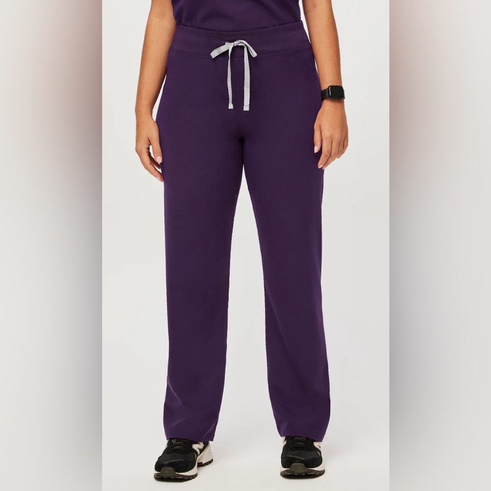 Eggplant Figs Livingston scrub pants